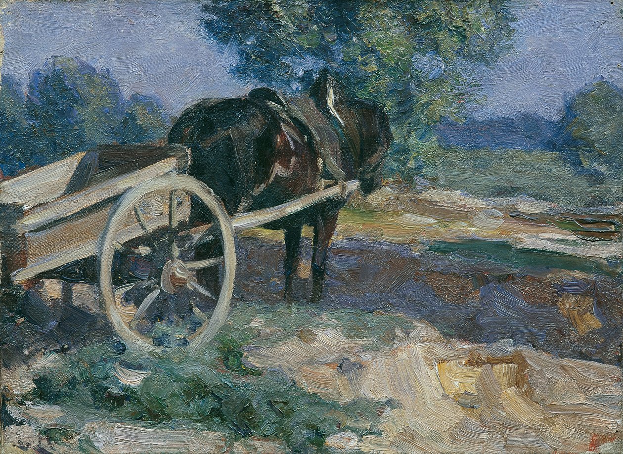 Der Karrengaul od Emanuel Franz Hegenbarth