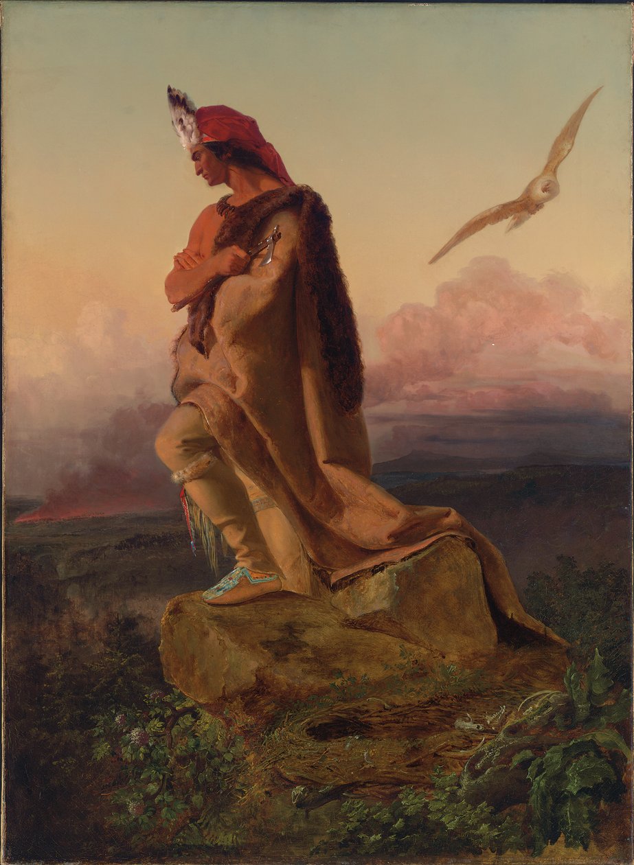 Poslední Mohykán od Emanuel Gottlieb Leutze
