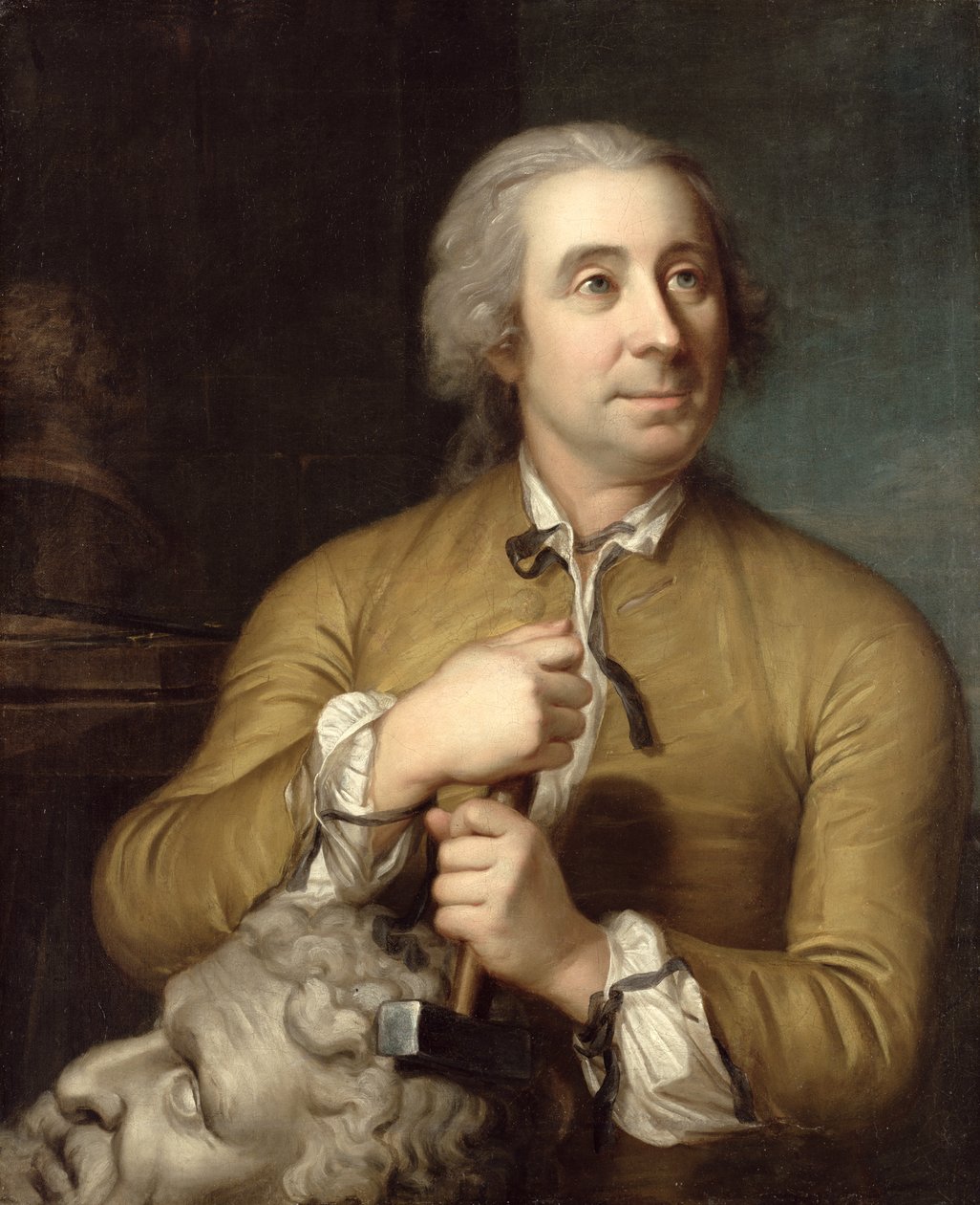 Sochař Johann August Nahl starší od Emanuel Handmann