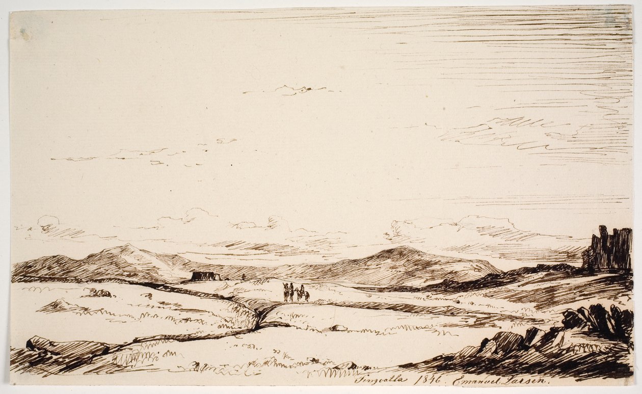 rovina Tingvalla od Emanuel Larsen