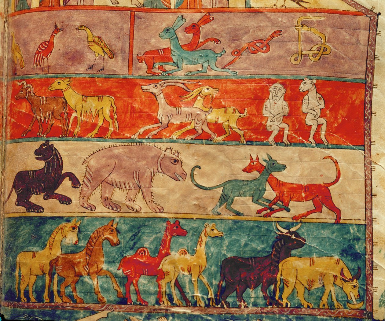 Zvířata uvnitř archy od Emeterio the Monk