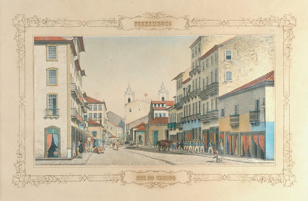Ulice Crespo - Pernambuco od Emil Bauch