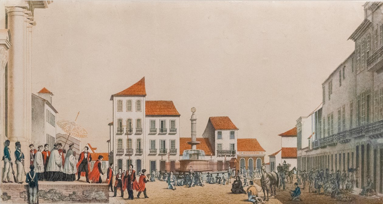 Largo da Matriz da Boa Vista od Emil Bauch