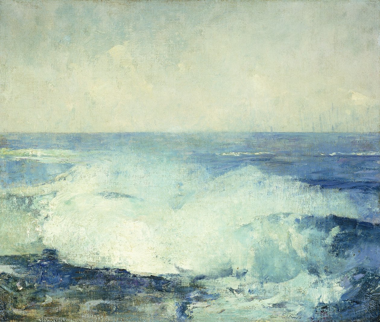 Burácení vln od Emil Carlsen