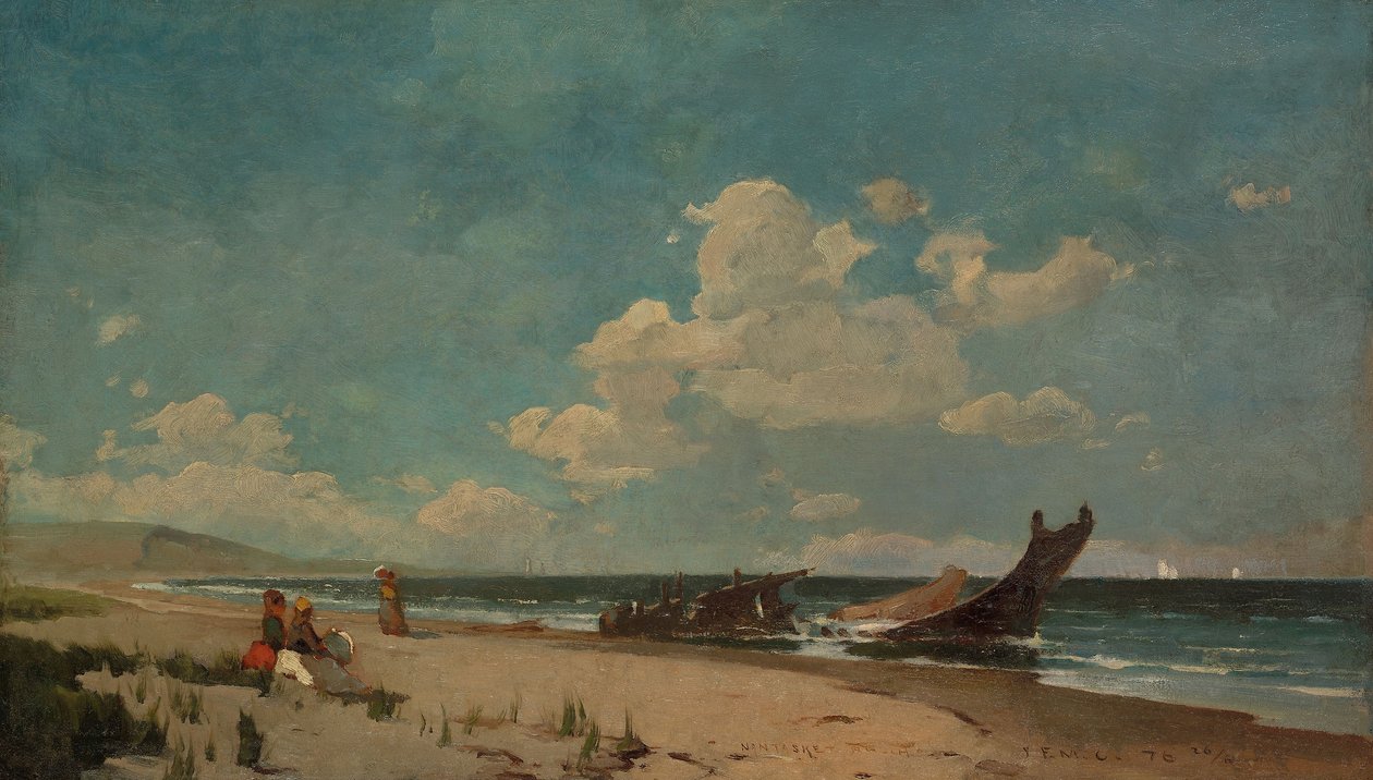 Pláž Nantasket od Emil Carlsen