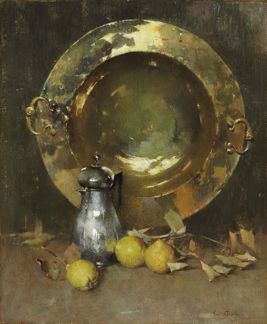 Zátiší, kolem roku 1918 (olej na plátně) od Emil Carlsen