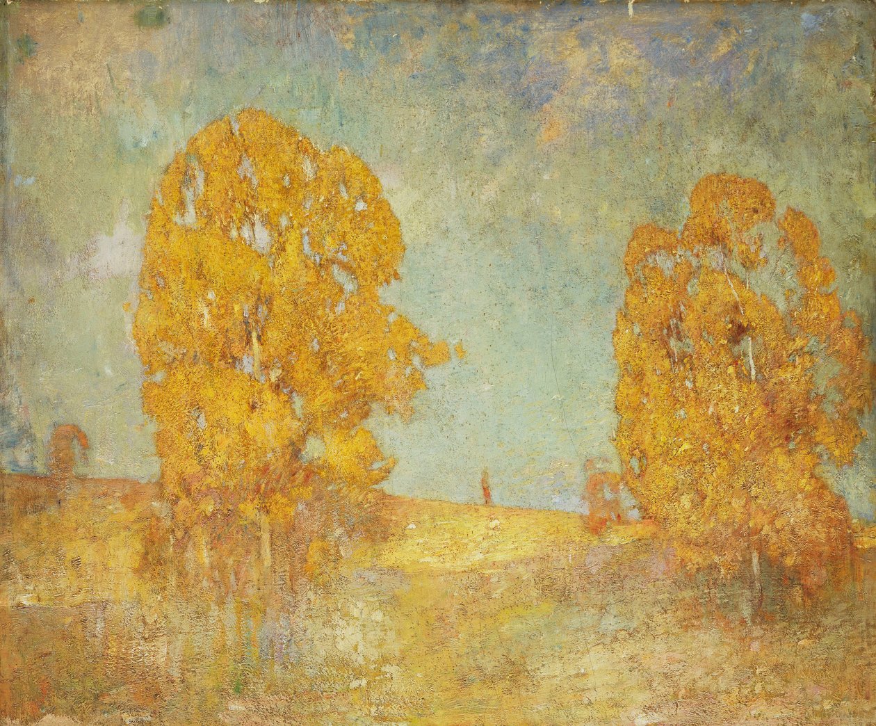 Sluncem zalitá krajina od Emil Carlsen