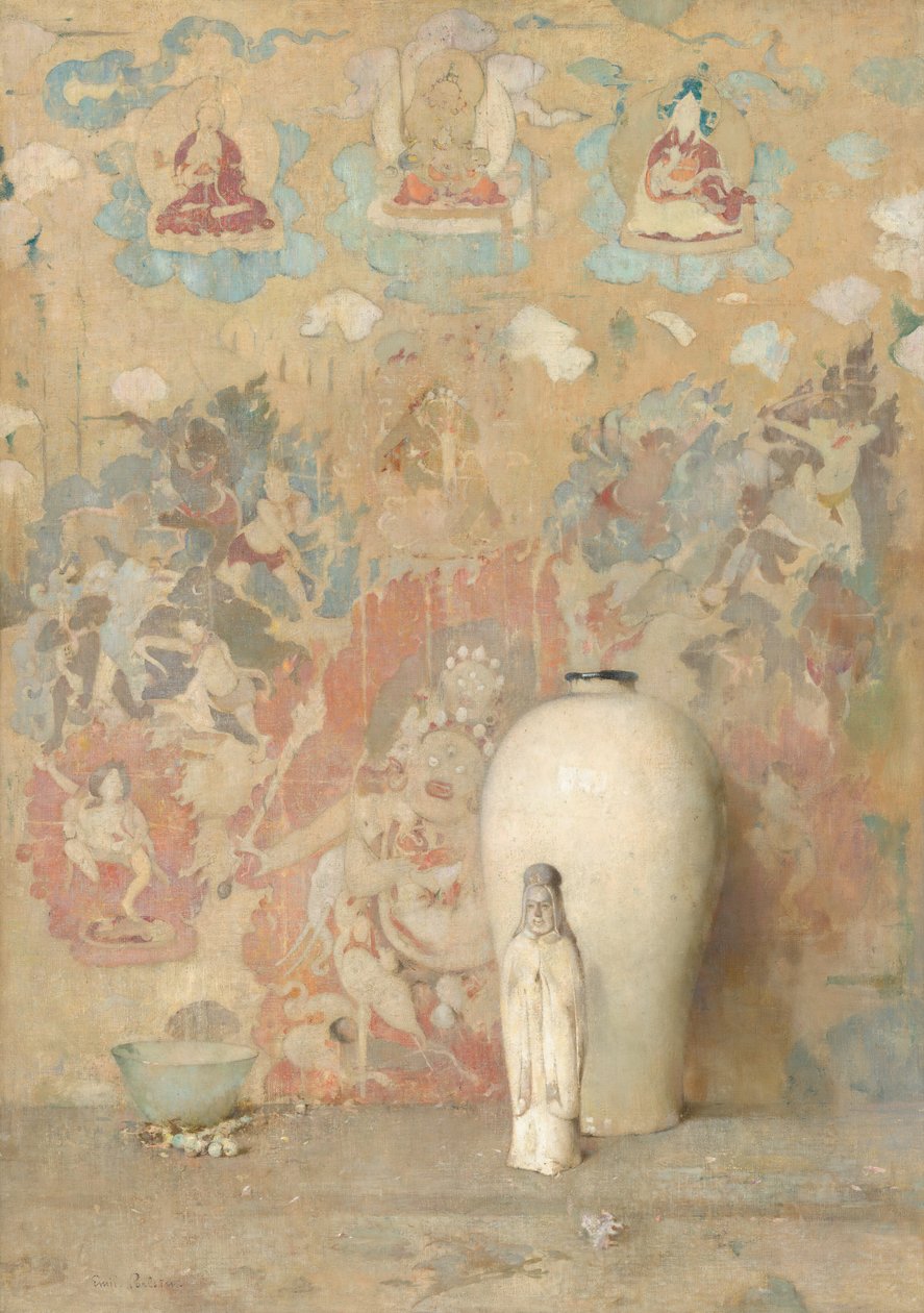 Obrázek z Tibetu od Emil Carlsen