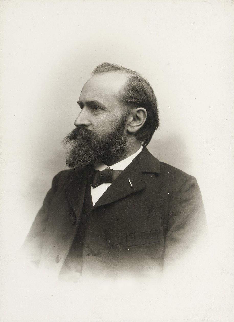 Portrét skladatele a varhaníka Otto Mallinga 1848-1915, c. 1900. od Emil Hohlenberg