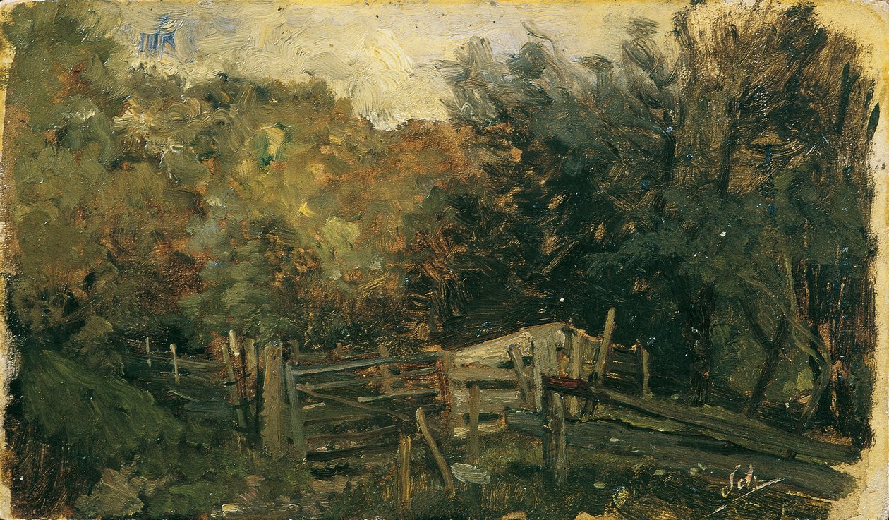 Studie přírody z Goisernu od Emil Jakob Schindler