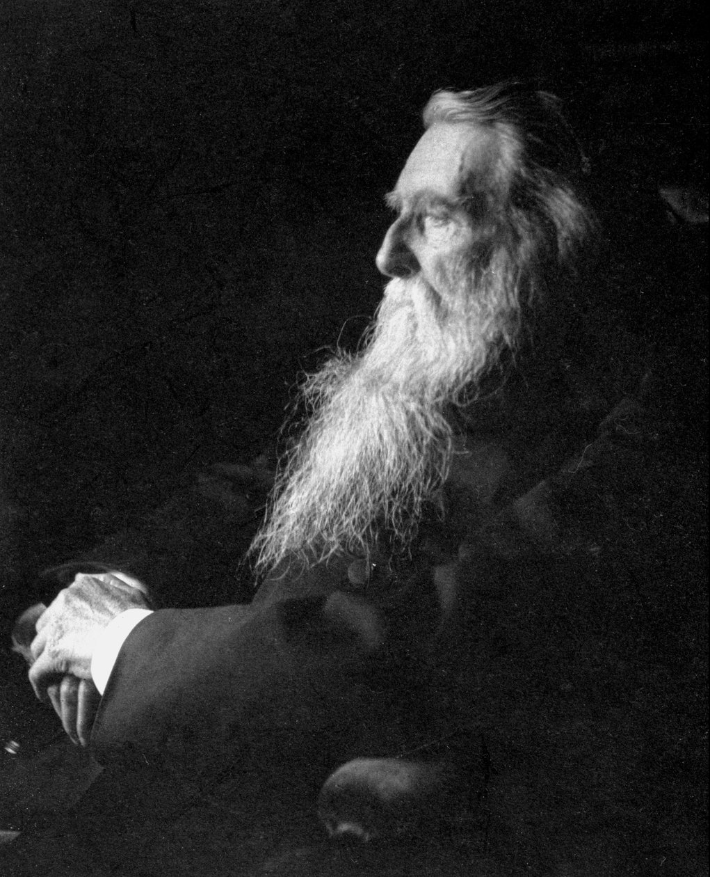 John Ruskin , anglický umělec, básník a kritik, c1897 od Emil Otto Hoppe