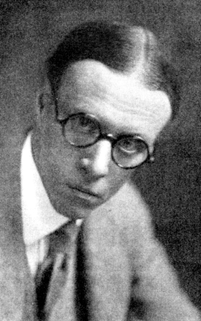 Sinclair Lewis, autor Main Street & Babbit!, americký romanopisec, 1923. od Emil Otto Hoppe