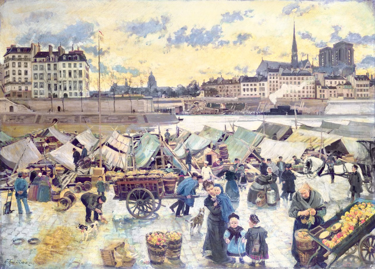 Apple Market od Emile Antoine Guillier