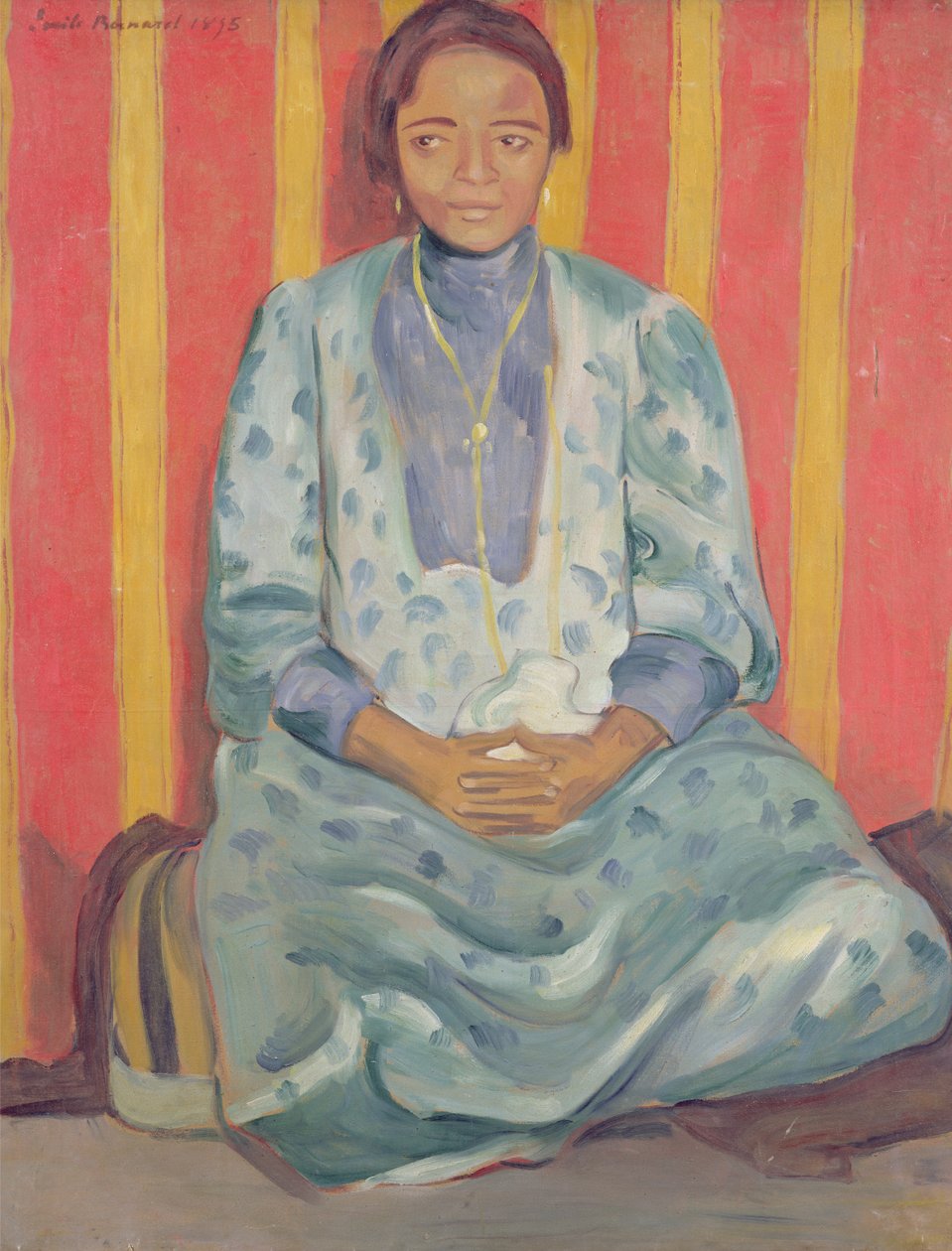 Studie o mulatce, 1895 od Emile Bernard