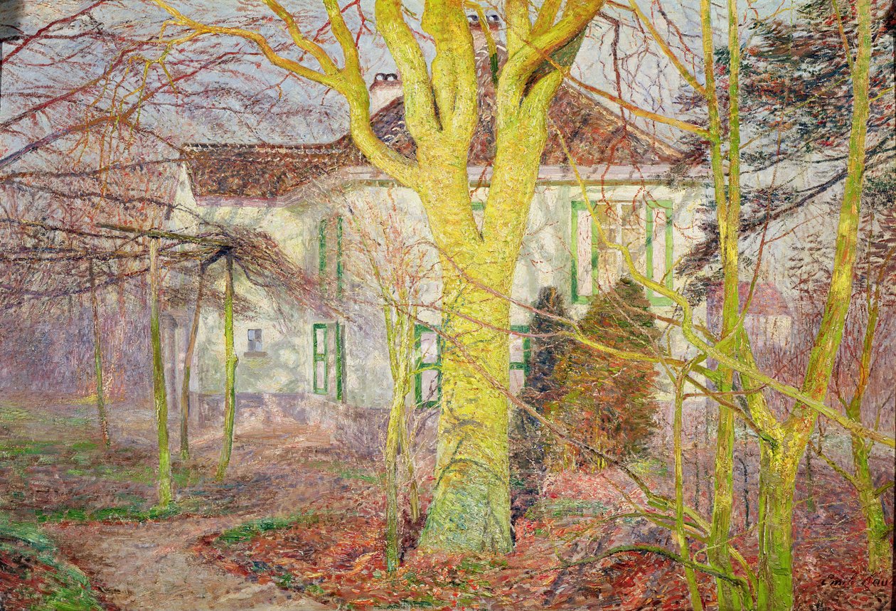 Paprsek slunečního světla aneb, Zonneschijn, duben 1899 od Emile Claus