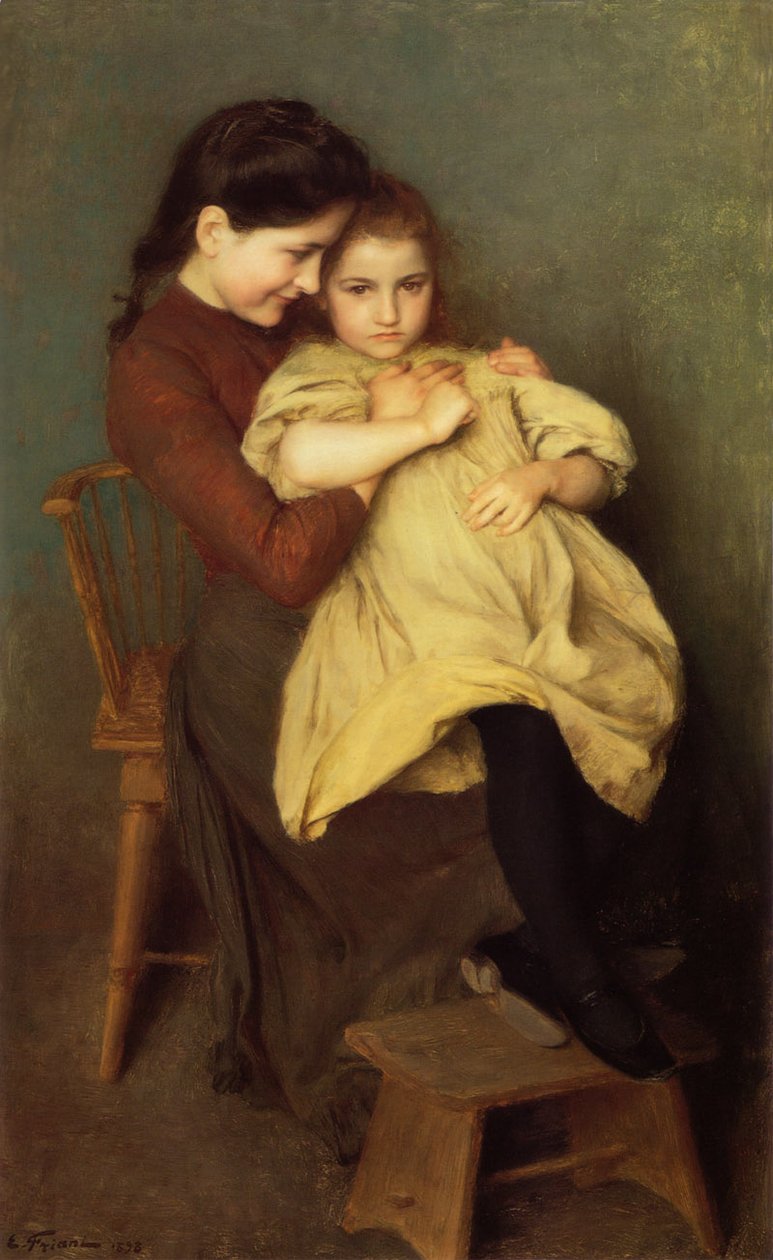 Chagrin dEnfantnAngličtina: Zklamání dětí: n od Emile Friant