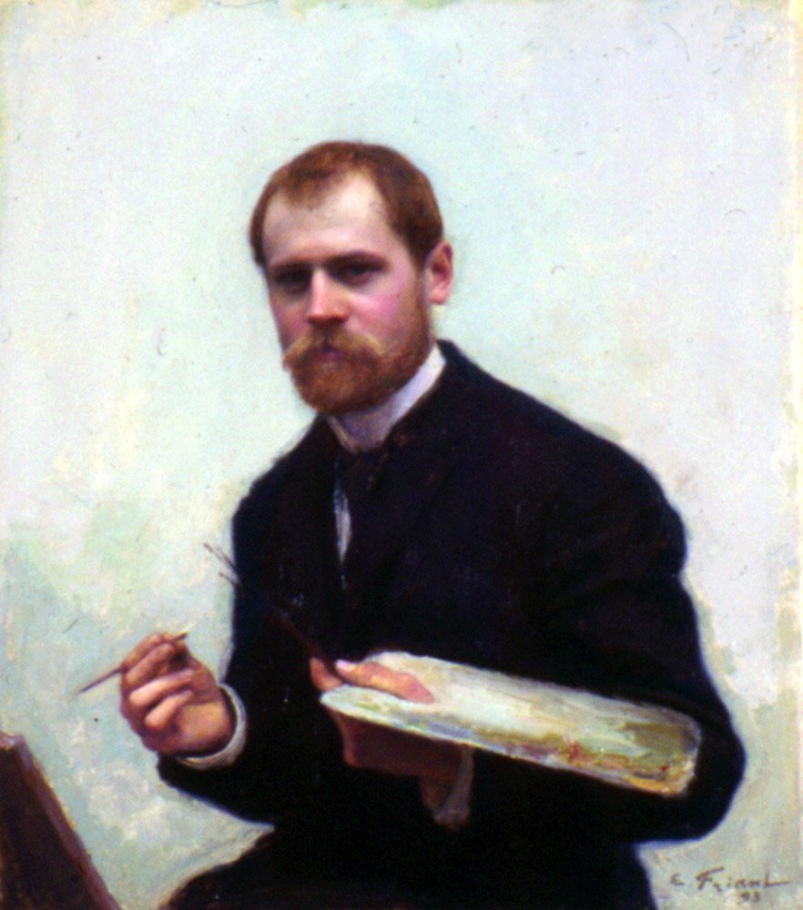 Autoportrét od Emile Friant