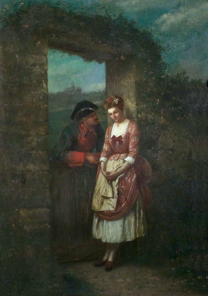 Námluvy od Emile Pierre Metzmacher