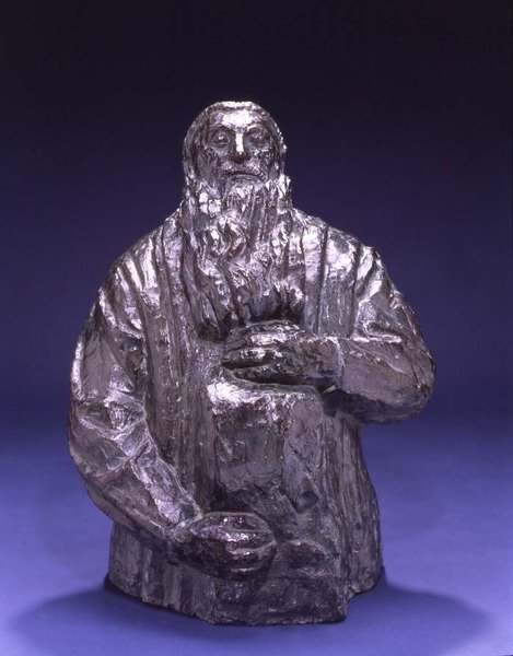 Portrétní busta Rodina (1840-1917) po roce 1909 (bronz) od Emile Antoine Bourdelle