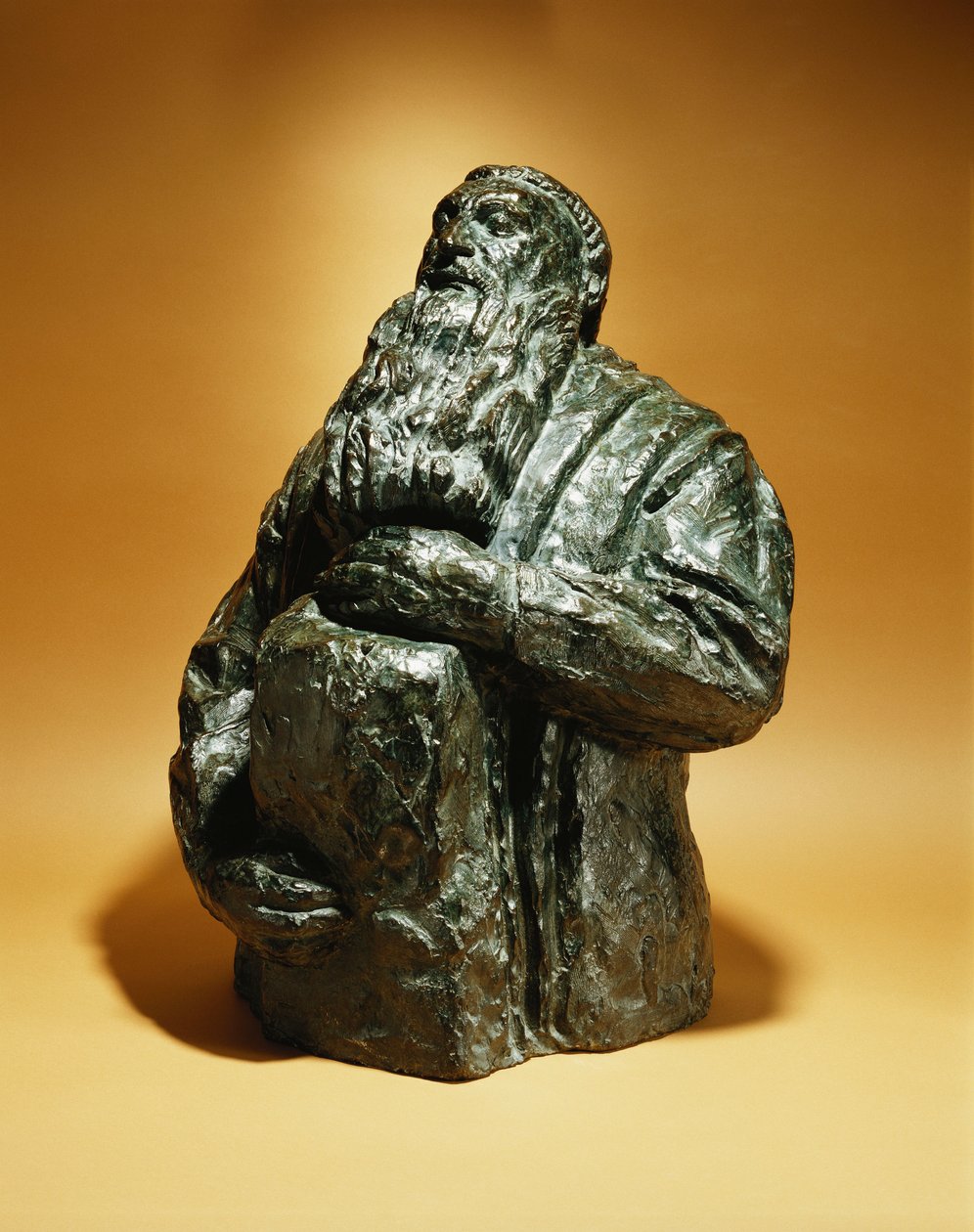 Rodin se ohlíží zpět; Rodin se opírá, 1909 od Emile Antoine Bourdelle