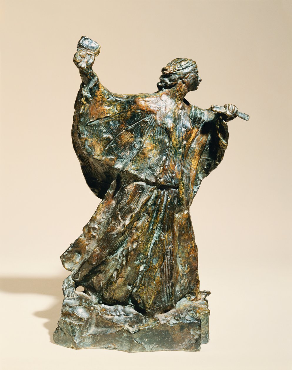 Sochařka v práci; Žena sochařka v práci, 1906 od Emile Antoine Bourdelle