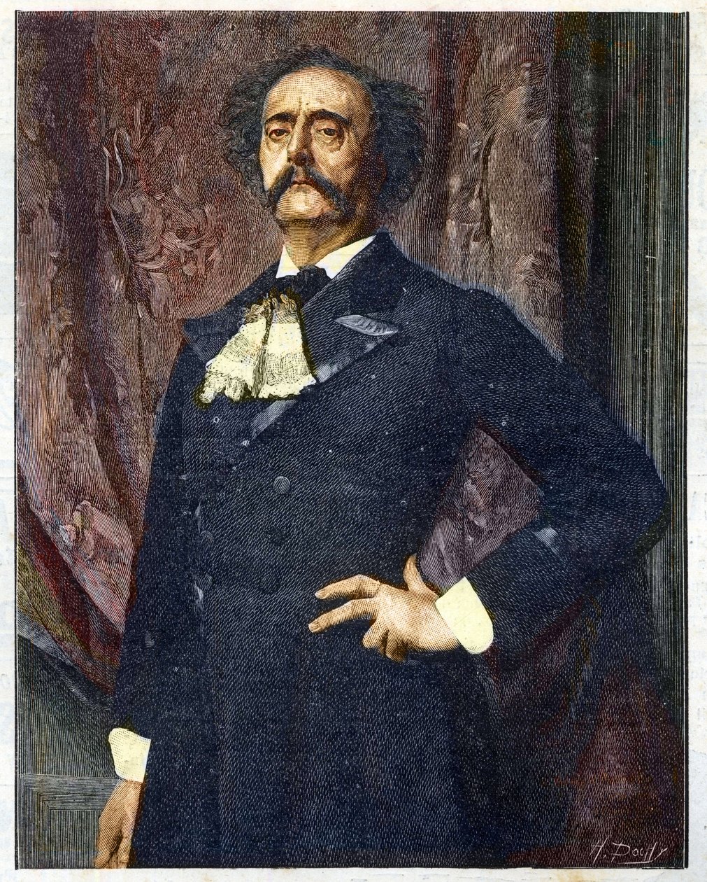 Portrét Julese Barbey d