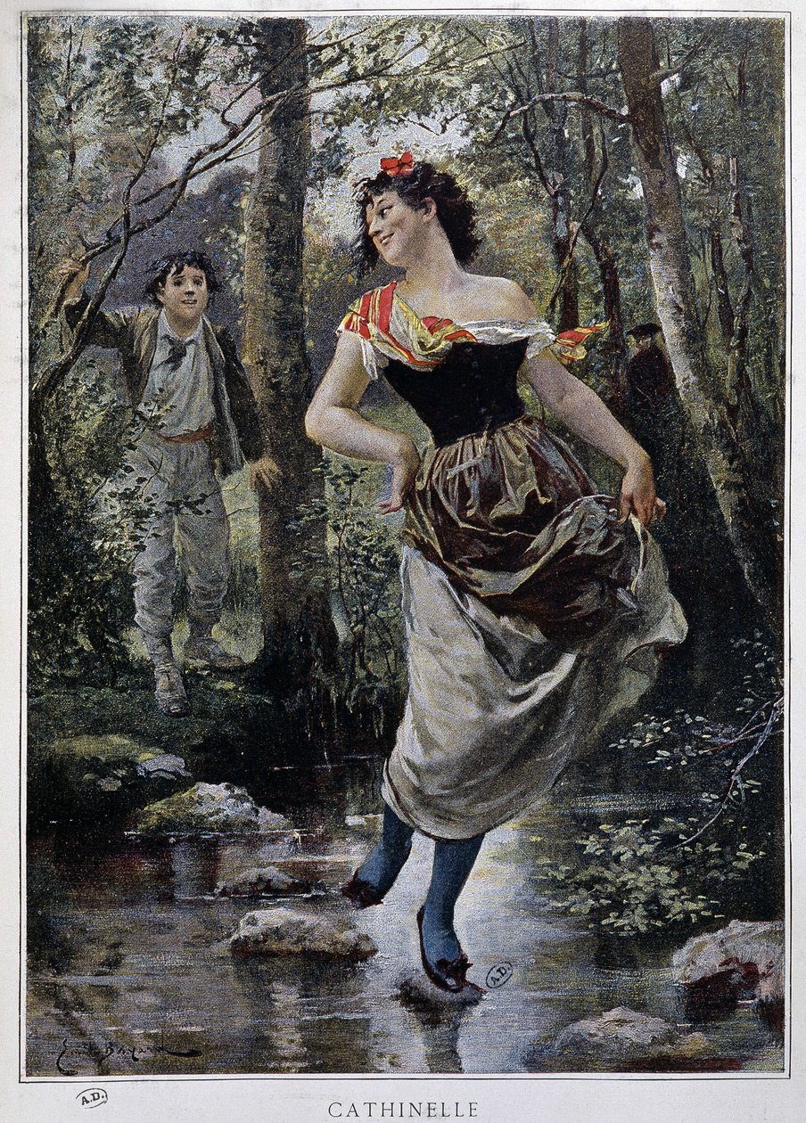Cathinelle - od Bayarda, počátek 20. století od Emile Antoine Bayard