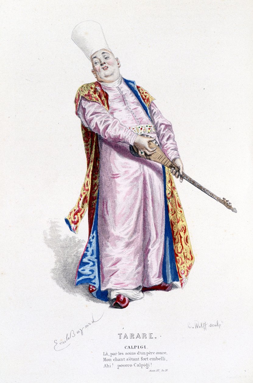 Kompletní dílo Beaumarchaise (1732-1799) Edouard Fournier.Ed. Laplace, Sanchez et Cie, Paříž 1876 9rytin) od Emile Antoine Bayard