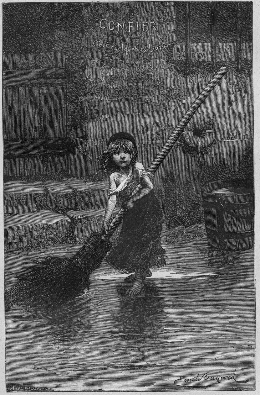 Cosette, ilustrace z 