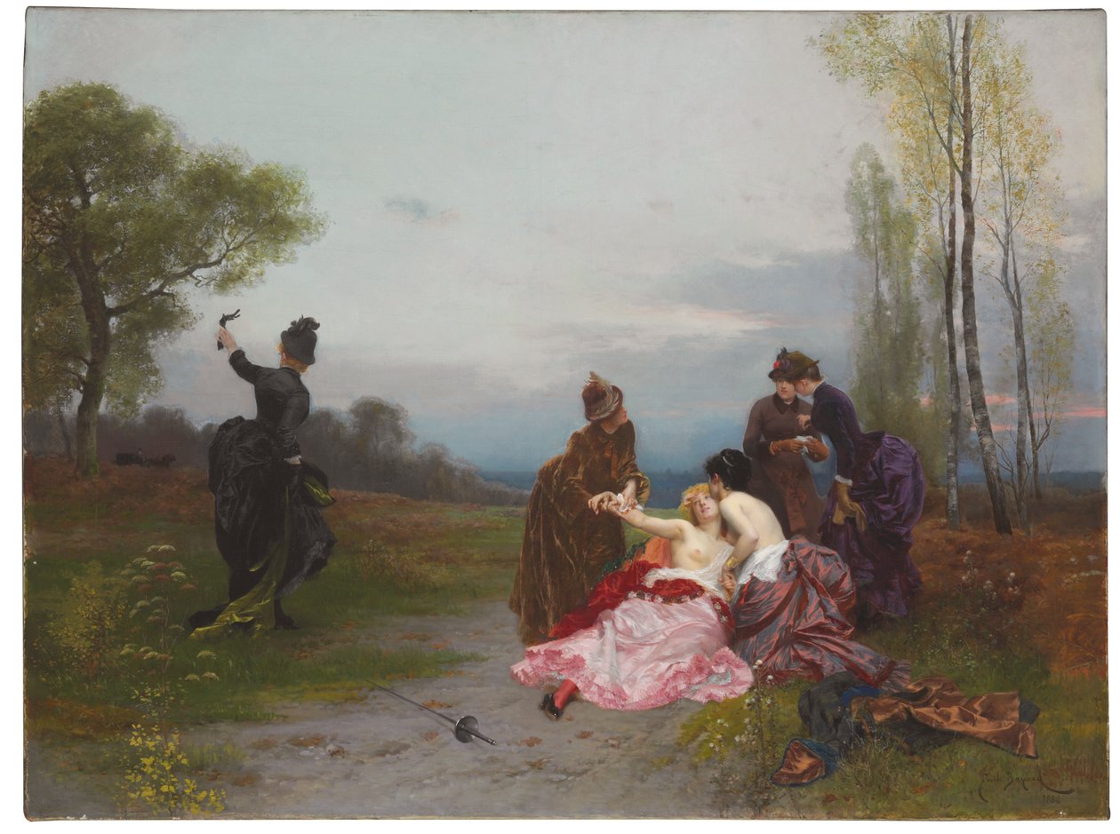 Smíření, 1884 od Emile Antoine Bayard