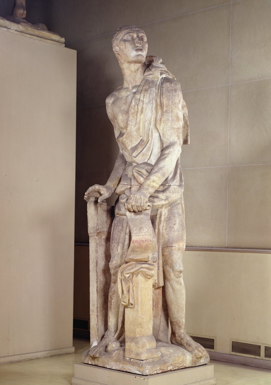 Výmluvnost, model pro pomník generála Carlose Maria de Alvear (1788-1852) (omítka) od Emile Antoine Bourdelle
