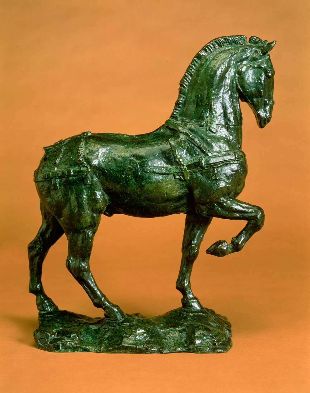 Kůň bez sedla; Cheval sans Selle, kolem roku 1915 od Emile Antoine Bourdelle