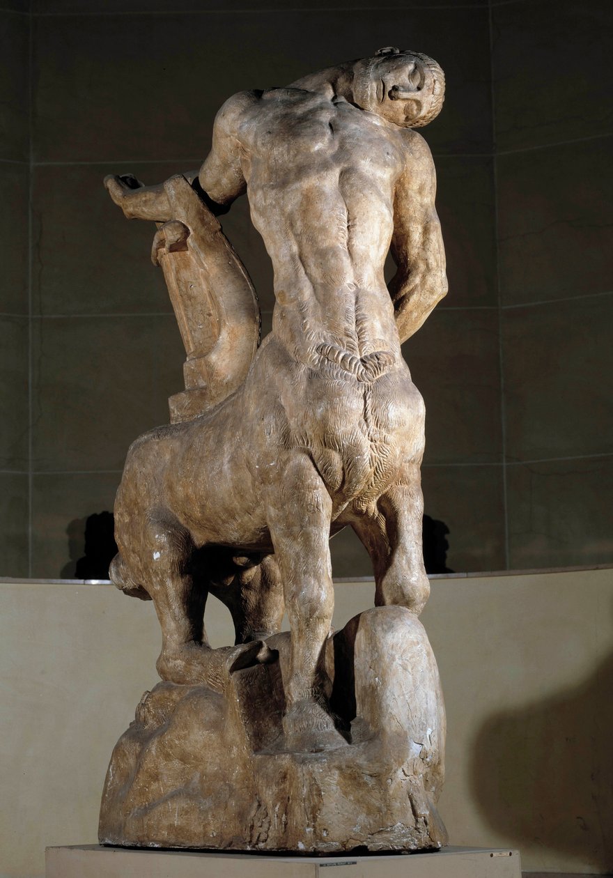 Socha umírajícího kentaura od Antoina Bourdella od Emile Antoine Bourdelle
