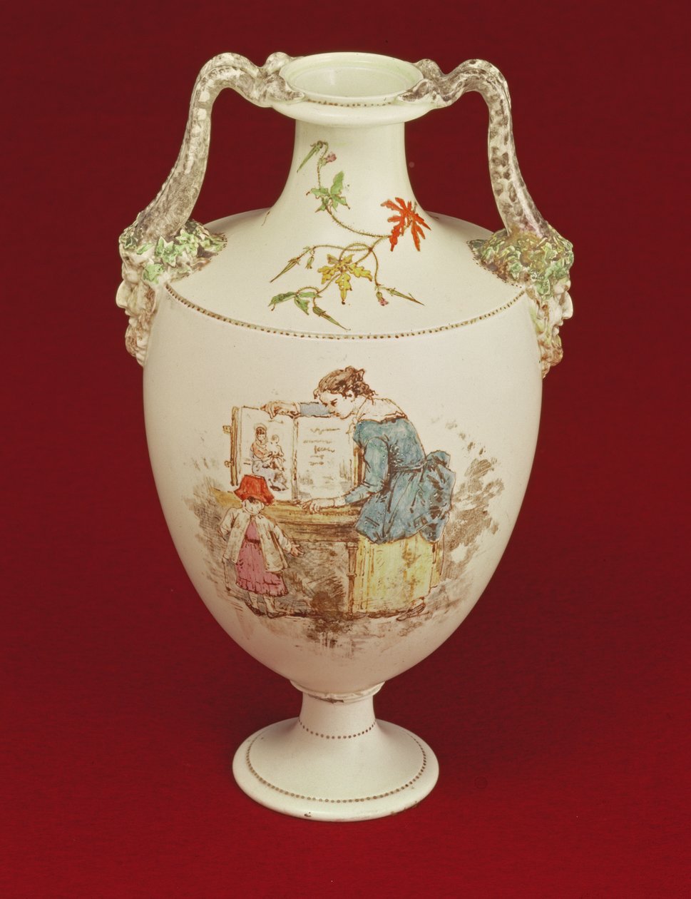 Váza Wedgwood, konec 19. století od Emile Aubert Lessore