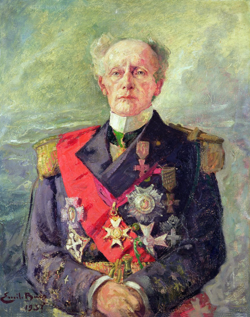 Emile Paul Guépratte (1856-1939), viceadmirál od Emile Baes