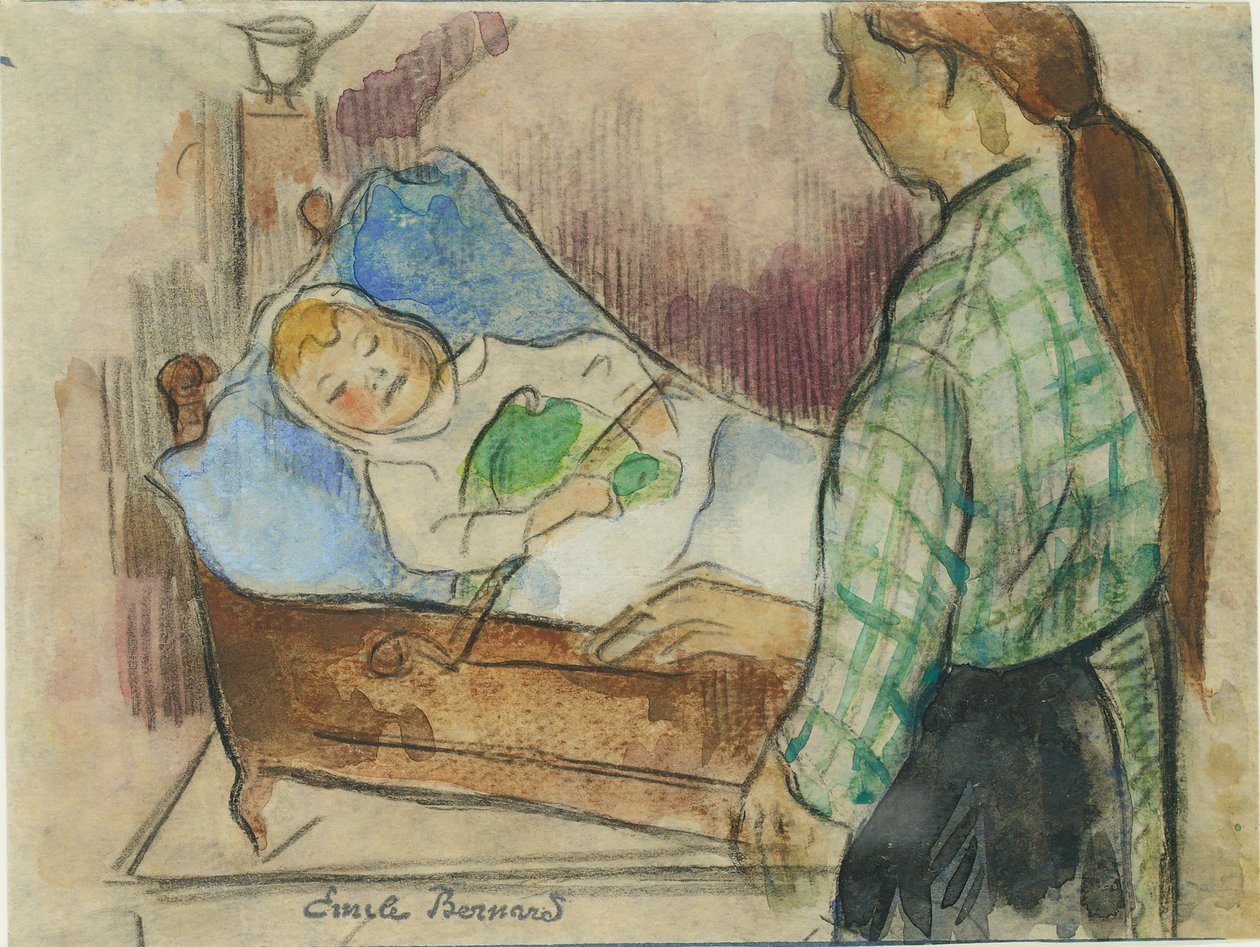 Před spaním od Emile Bernard