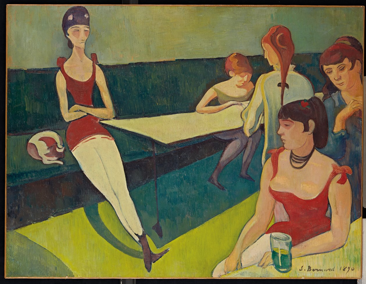Přijímací pokoj, 1890-92 od Emile Bernard