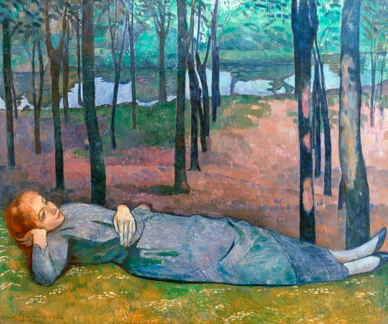 Madeleine v Bois dAmour, 1888 od Emile Bernard