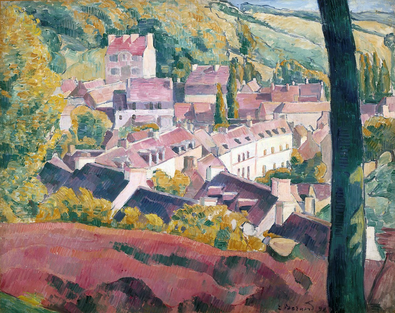 Pont-Aven viděný z Bois D