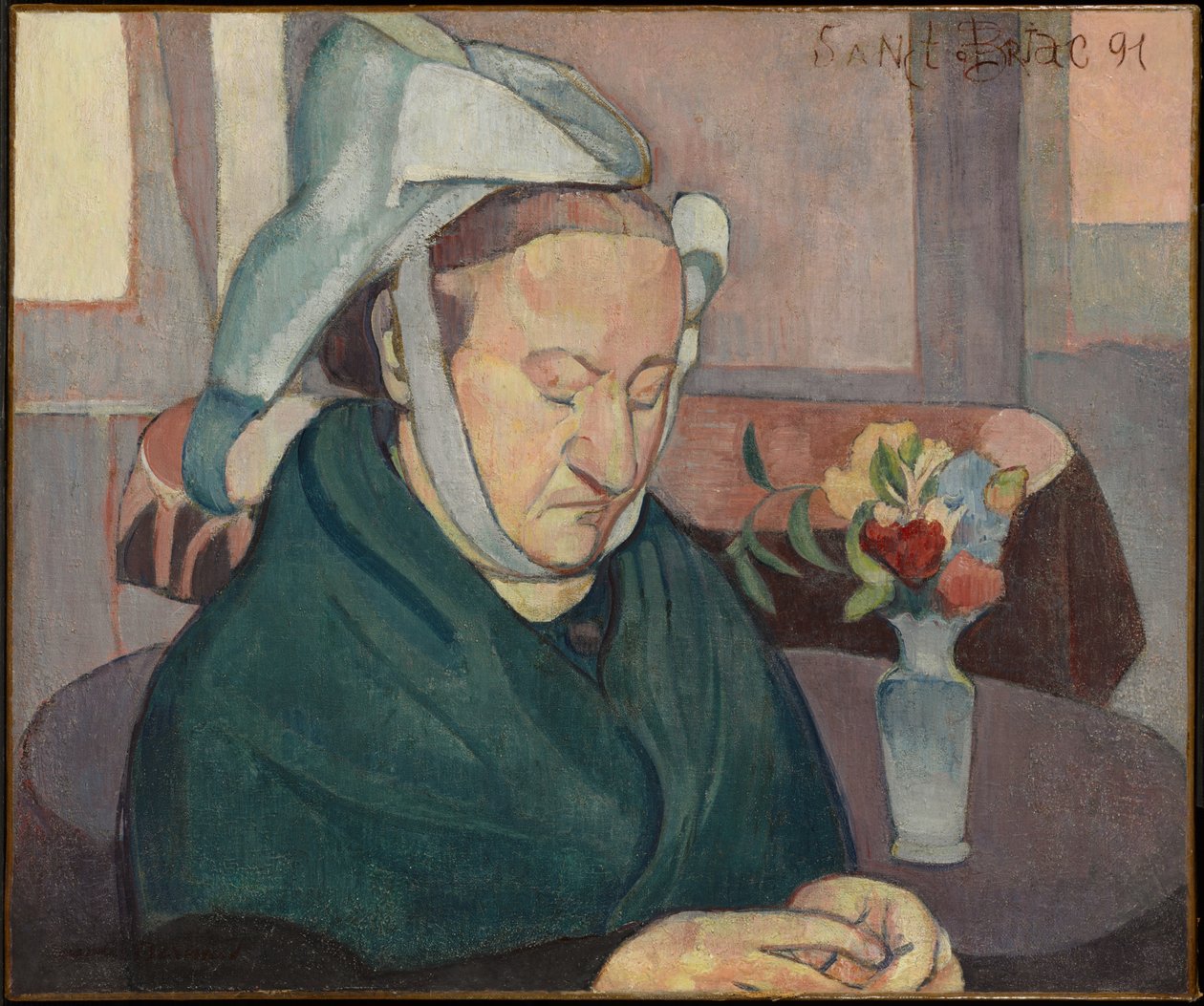 Portrét madame Lemasson od Emile Bernard