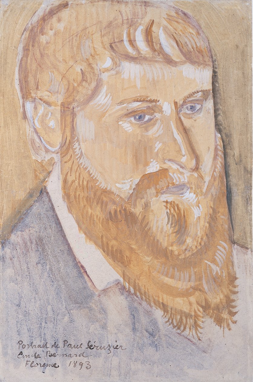 Portrét Paula Serusiera, 1893 od Emile Bernard