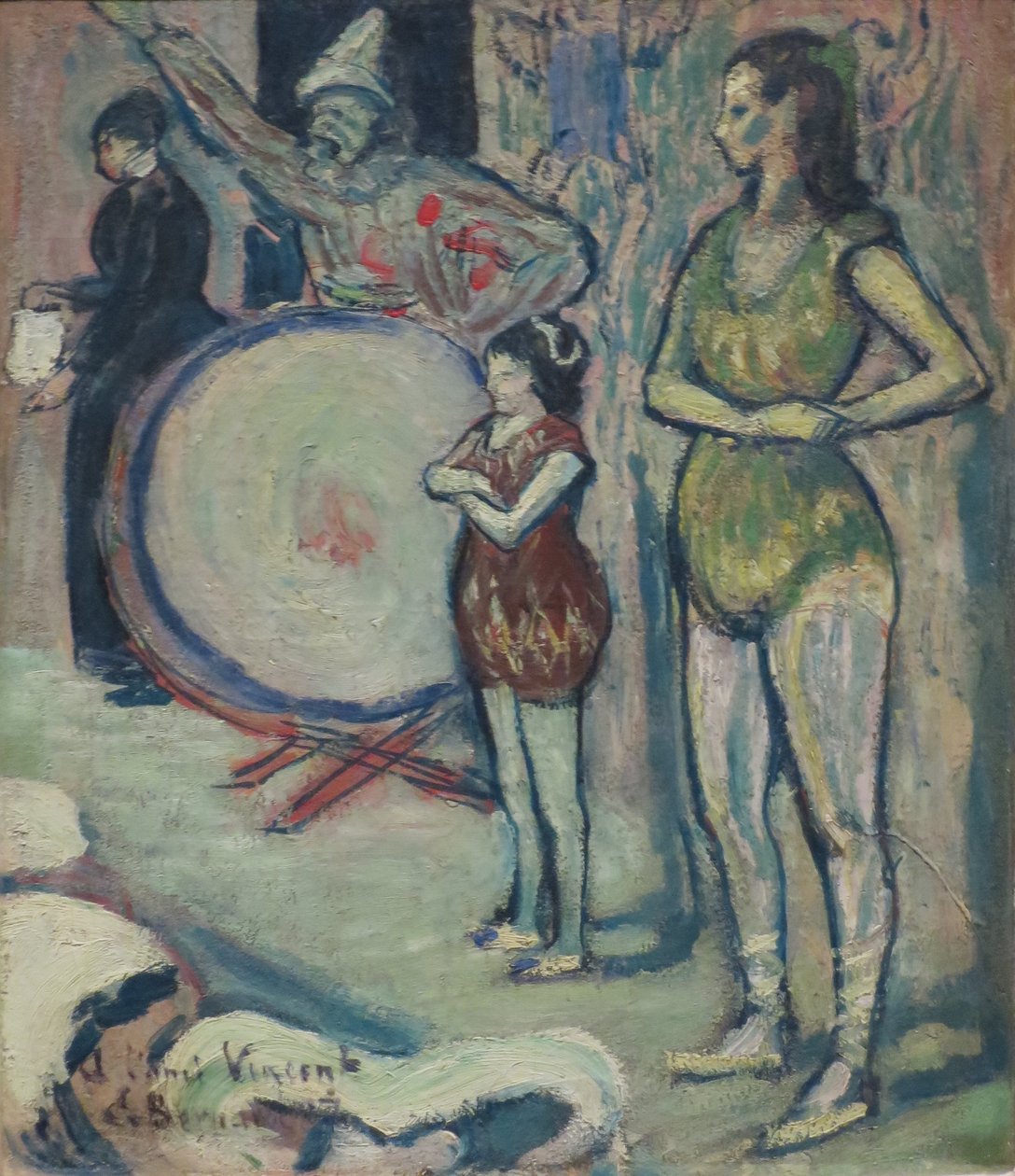 "Saltimbanques", Emile Bernard, 1887 od Emile Bernard