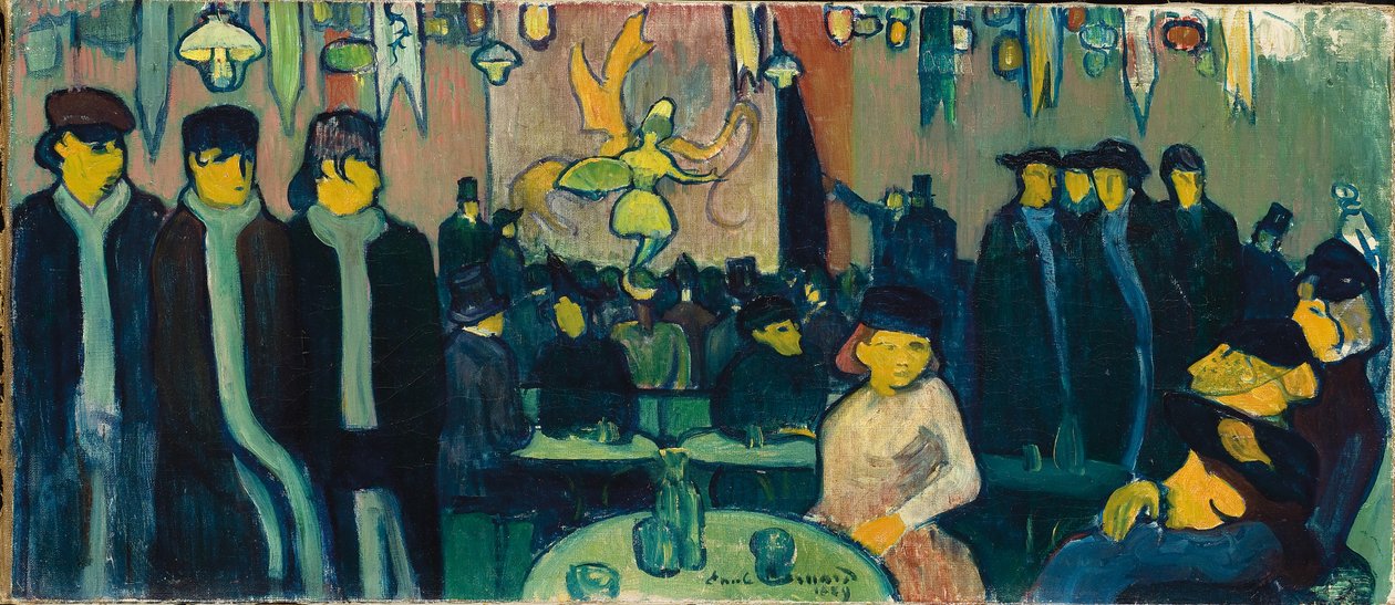 Tabarin neboli kabaret v Paříži, 1888-89 od Emile Bernard