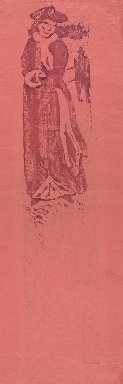 Žena s rukávníkem (La Dame au Manchon) od Emile Bernard