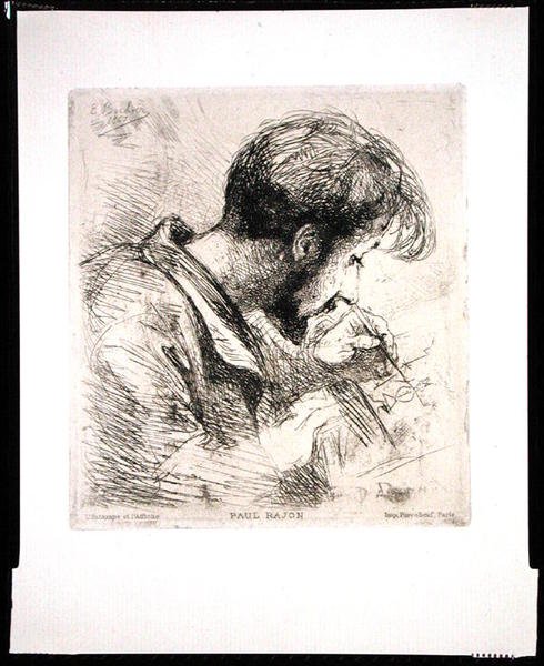 Portrét Paula Rajona od Emile Boilvin