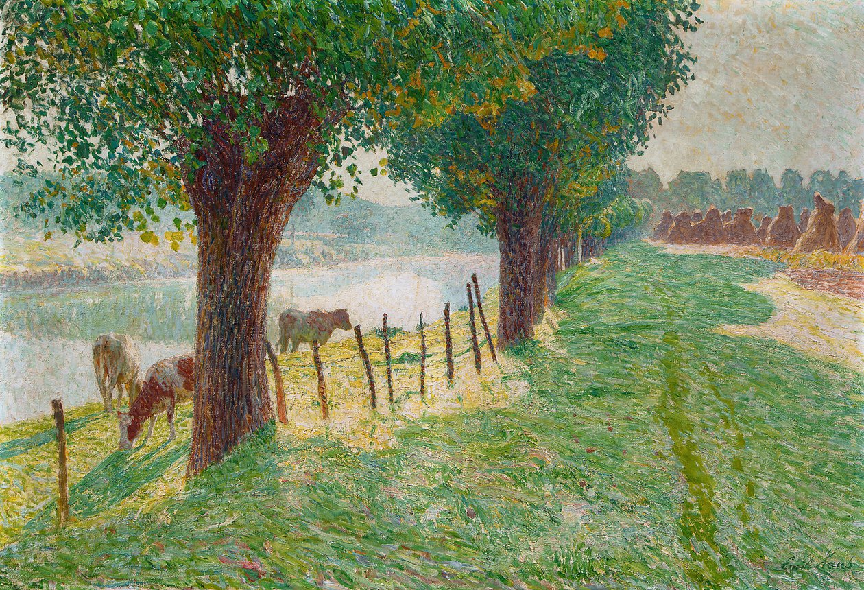 Konec srpna 1909 od Emile Claus
