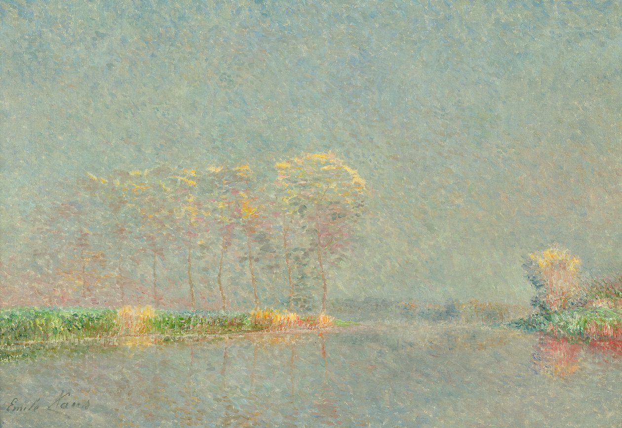 Mlha na Lys od Emile Claus