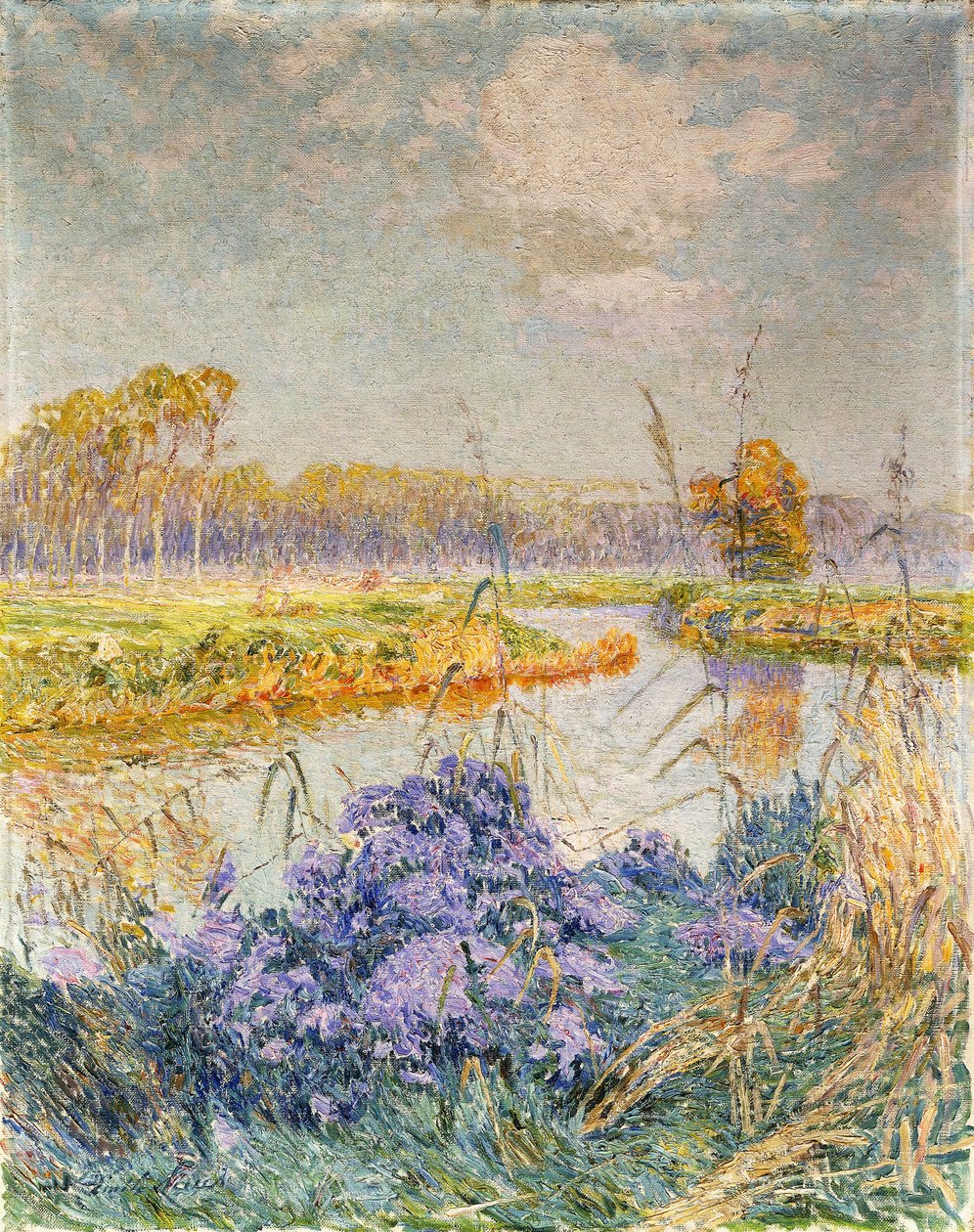 La Lys - De Leie, narozen 1902 od Emile Claus
