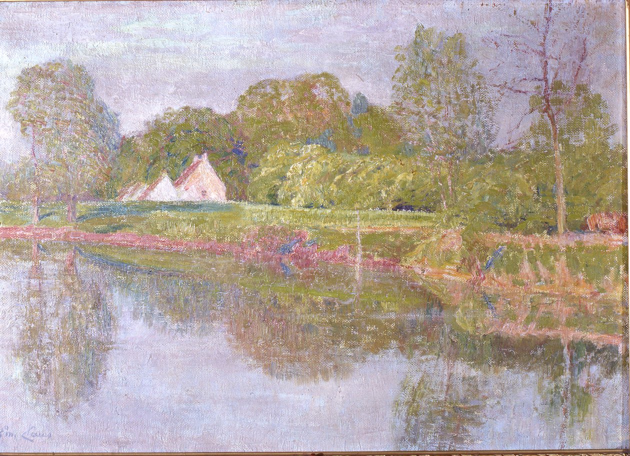 Krajina na Lys, jednoho rána v květnu 1902 od Emile Claus