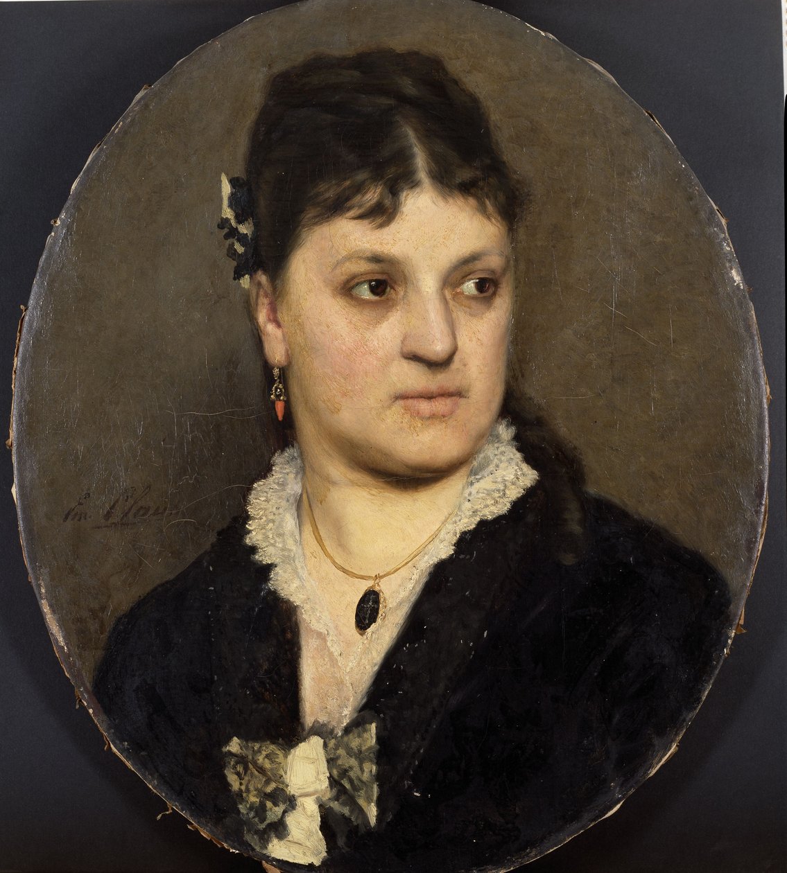Portrét umělkyně Marie Moreels od Emile Claus